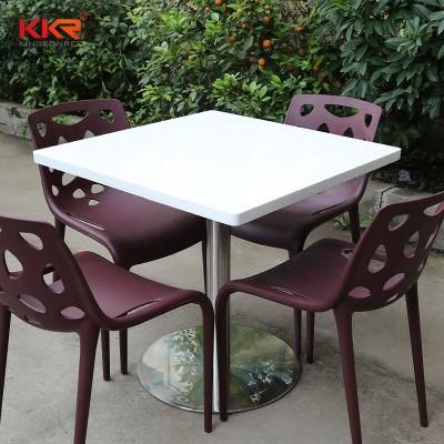 Long Narrow Solid Surface Dining Table Chairs and Tables Restaurant Solid Surface