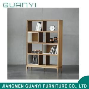 Modern Design Soild Ash Wood Furniture Living Room Bookcase