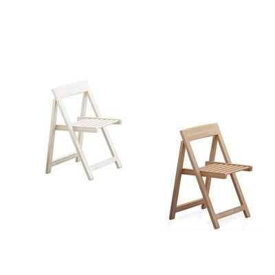 Modern Solid Wood Dining Used Flexible Folding Chairs for Home