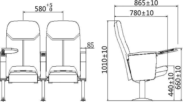 Public School Conference Stadium Cinema Theater Church Auditorium Chair