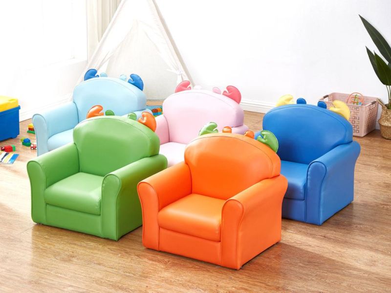 Day Care Center Sofa, Kids Fabric Sofa, Baby Sofa for Preschool and Kindergarten, Children Playground Furniture, Home Furniture and Living Room Baby Sofa