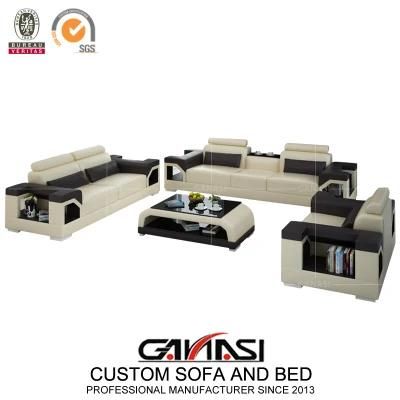 1+2+3 Chesterfield Contemporary Leather Furniture Modular Sofa