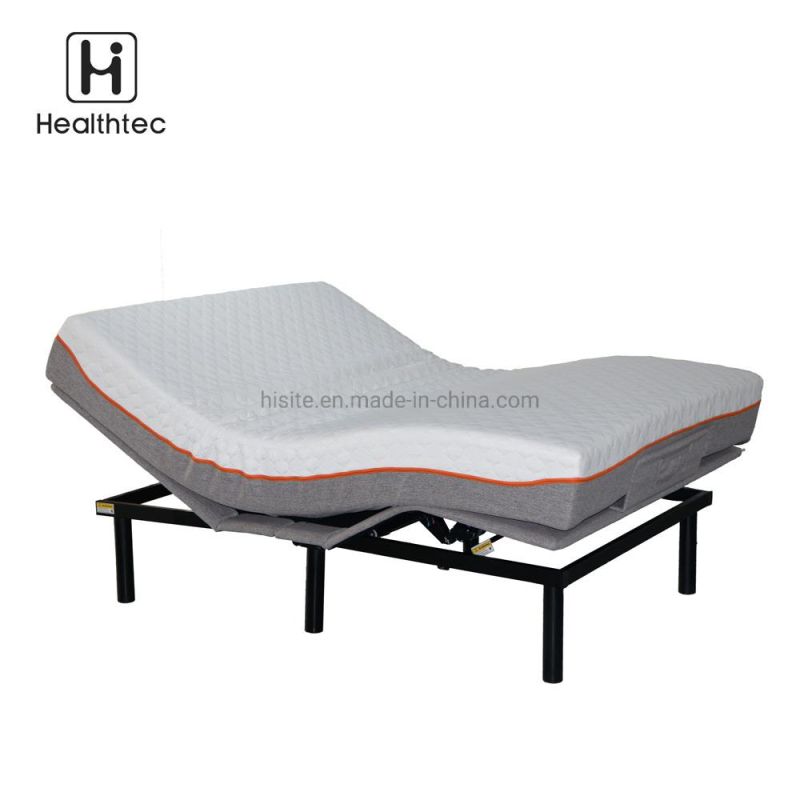 Wholesale Modern Fabric Bedroom Furniture Wireless Remote Adjustable Bed
