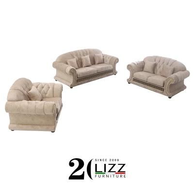 Fabric Modern Living Room Home Furniture Sofa by Lizz Factory