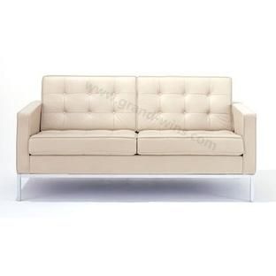 Modern Classic Hotel Office Lobby Living Room Couch Replica Leather PU Leisure Sofa