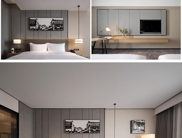 Business Trip Hotel Furnitures Double Room Beds Modern Bedroom Sets Furniture Modern