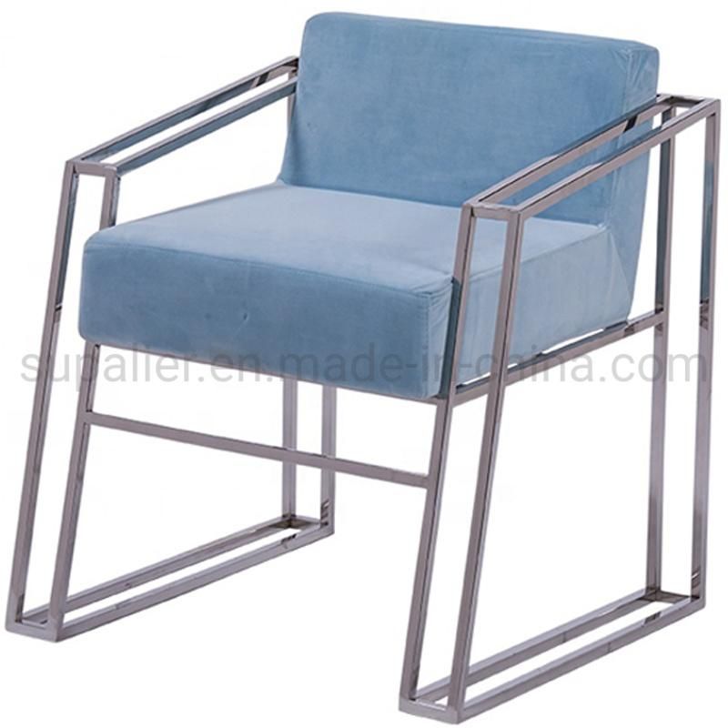 Cheap Price Luxury Hotel Furniture Single Fabric Sofa Chair