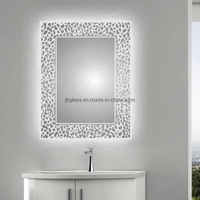 3000K-5000K Anti-Fog LED Bathroom Mirror Bluetooth &amp; Dimmer with CB Home Decoration Mirror