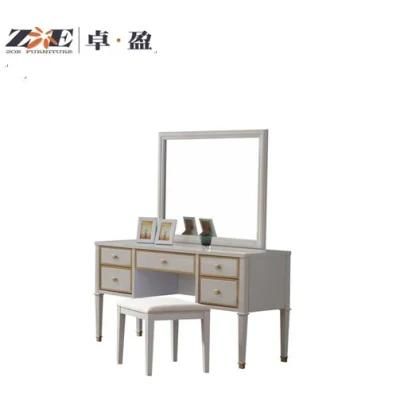 Modern Home Furniture Dresser Luxury Wooden Makeup Vanity Dressering Table