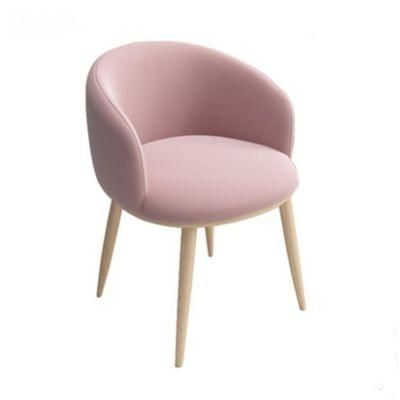 Luxury Nordic Cheap Indoor Home Furniture Room Restaurant Dining Leather Velvet Modern Dining Chair