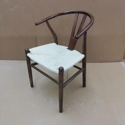 Ash Wood Wishbone Chair/Hans Wegner Y Chair with Nice Wood Grain