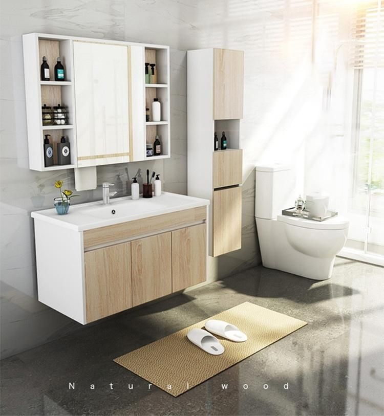 with Large Space Storage Foshan Wall Mounted Luxury Bathroom Cabinets
