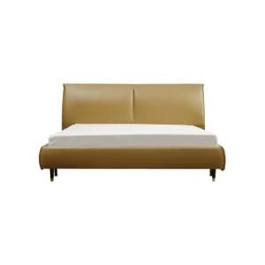 Modern PU Leather Upholstery Double Bed