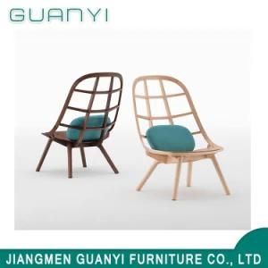 2018 Leisure Wooden High Back Armchair Living Room Hotel Furniture