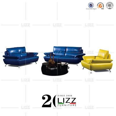 Unique Modern Modular Geniue Leather Sofa Furniture Set for Home Hotel Office Commercial
