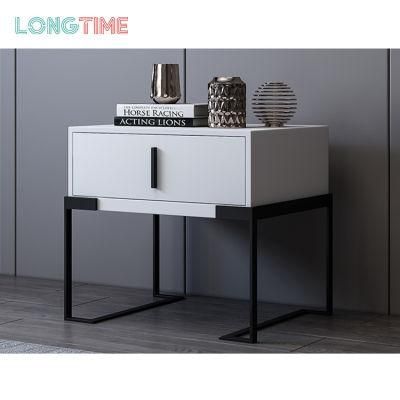 Simple Fashion Design Wooden Nightstand Bedside Table