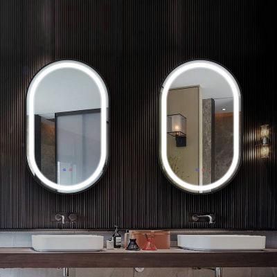 High-End Smart Glass Bathroom Mirror Wholesale Metal Framed Mirror