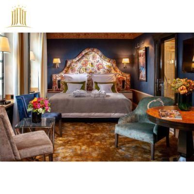 Manufacturer Supplier Five Star King Size Hotel Resort Bedroom Full Set Suite Furniture