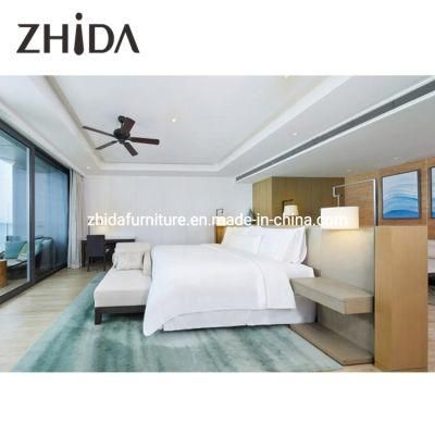 Factory Modern Simple Design Sea Hotel Bedroom Bed Furniture Set