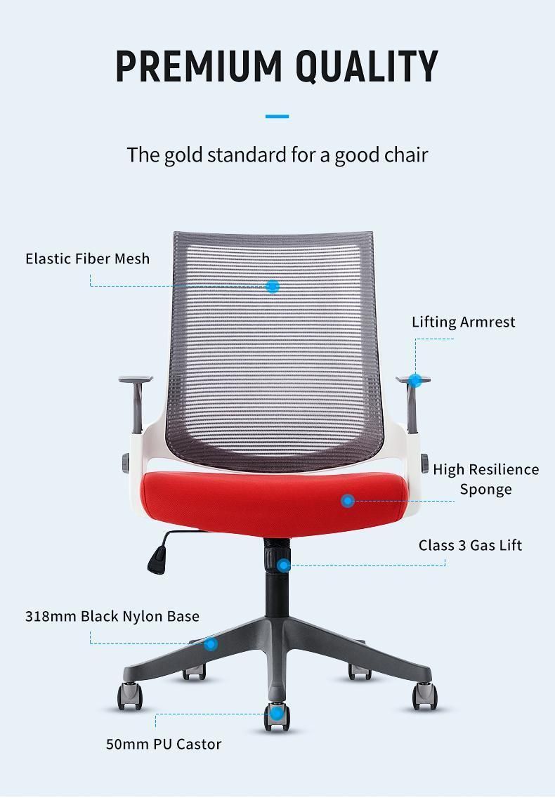 Commercial Furniture Modern Multi-Functional Adjustable Armrest Swivel Executive Office Chair Office Mesh Chair