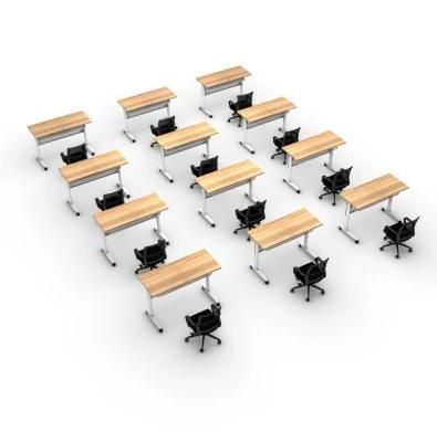Modular Modern Folding Training Meeting Table Office Furniture Specifications Adjustable Desk Office Desk