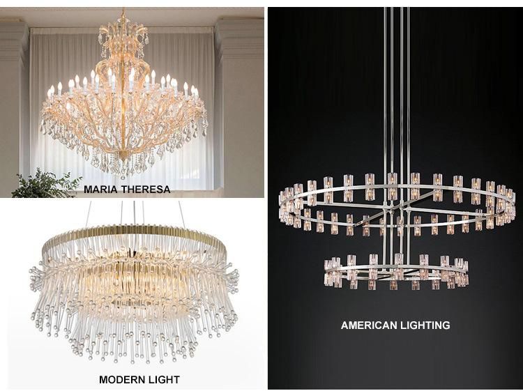 Maria Theresa Lighting Crystal Chandelier Luxury