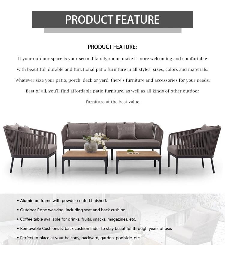 Foshan Modern Home Furniture Grey 3 Seat Couch Living Room Fabric Sofa