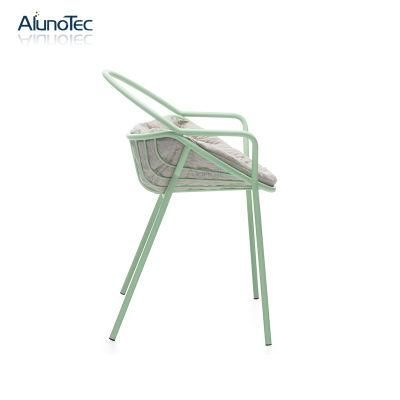 China Factory Outdoor Patio Furniture Aluminum Nordic Dining Chairs