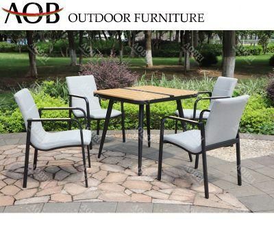 Aobei Outdoor Modern Garden Hotel Resort Cafe Restaurant Apartment Fabric Dining Furniture