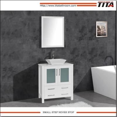 Modern Above Mount Ceramic Sink Bath Furniture T9162