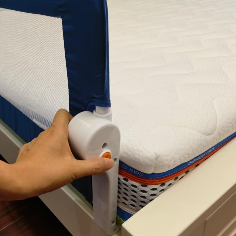 OEM Breathable Mesh Protector Folding Baby Bed Rail