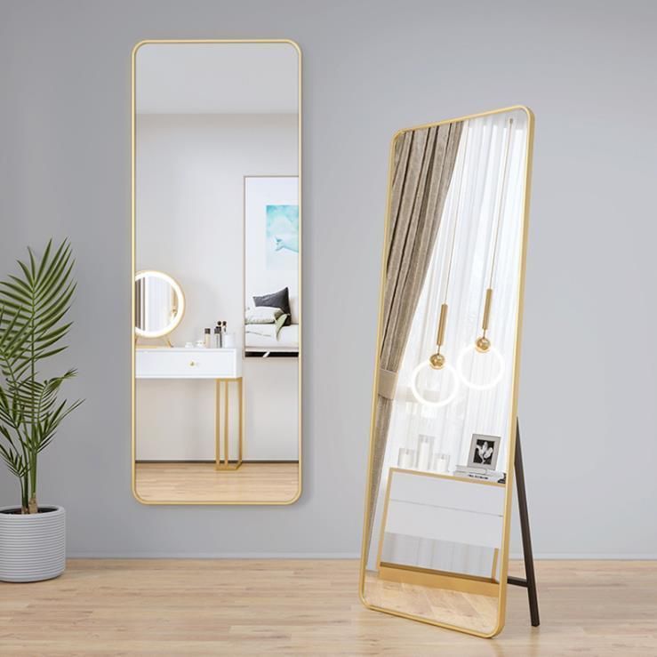 High Quality Full-Length Mirror Home Bedroom Clothing Shop Large Mirror Fitting Arch Mirror for Sale