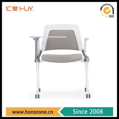 Outdoor Garden Chairs Modern Black Training Chairs Factory Direct Sale PP Chairs with Metal Legs