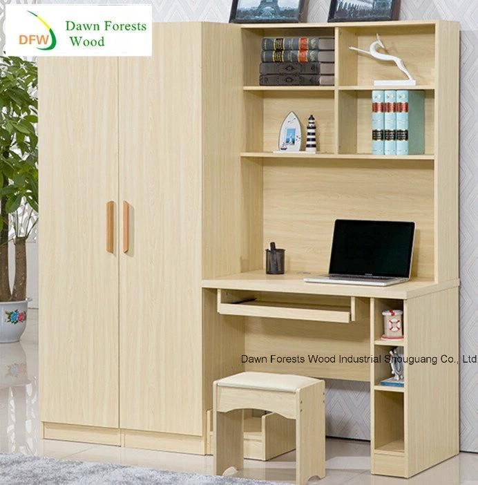 Desk and Wardrobe Cabinet Furniture
