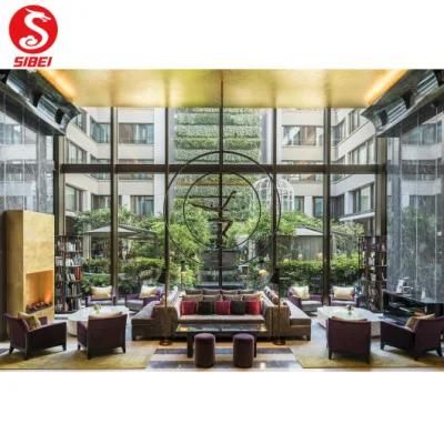 Hotel Project Lobby Public Furniture with Sofa Leisure Chair Sets for Sale