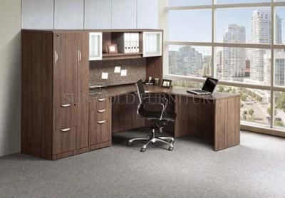 Desk with Filing Cabinet L Shape Computer Table (SZ-OD261)