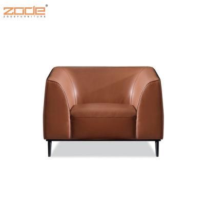 Zode Modern Home/Living Room/Office Furniture Wholesale Cheap Price PU Leather 1+2+3 Seat Manual Sofa