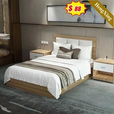 New Design Modern White Bedroom Furniture Set King Queen Bed