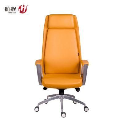 2020 Modern PU Leather Executive Office Chair Dining Chair with Armrest