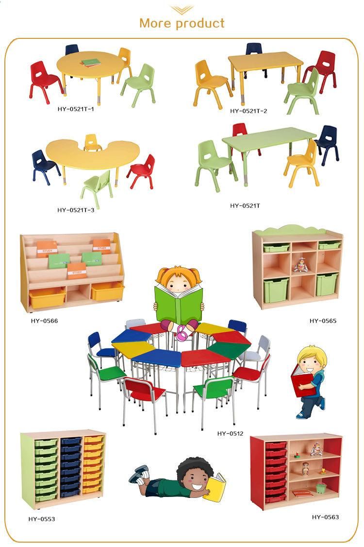 Wooden Children Desk for Nursery School