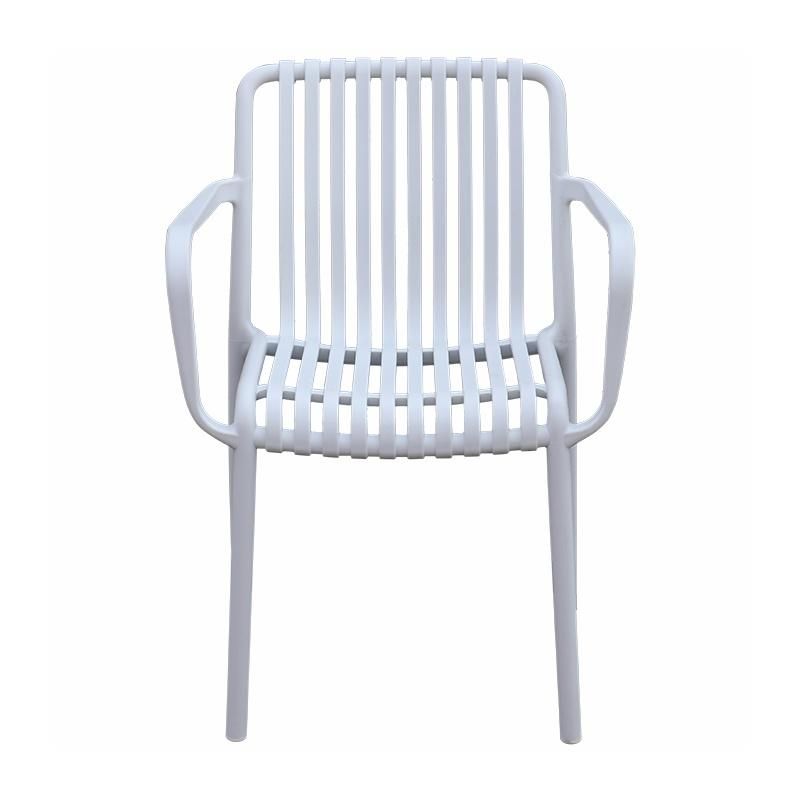 Rikayard High Quality Modern Cheap Wholesale Provo Dining Arm PP Plastic Chair