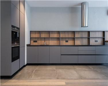 Contemporary Large Storage Custom Modular Freestanding Melamine Kitchen Cabinet