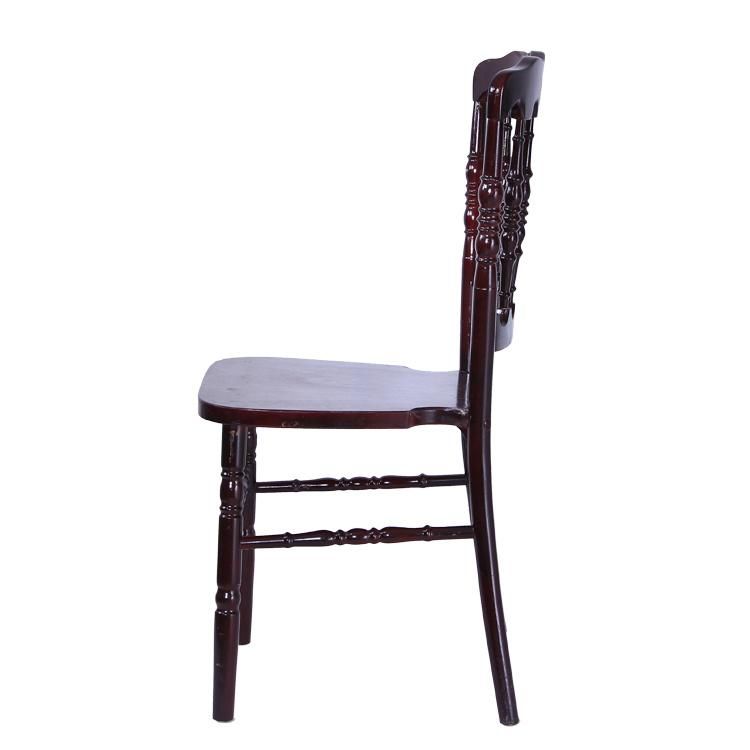 Hotsale Solid Wood Wedding Napoleon Chair Wooden Wedding Chair