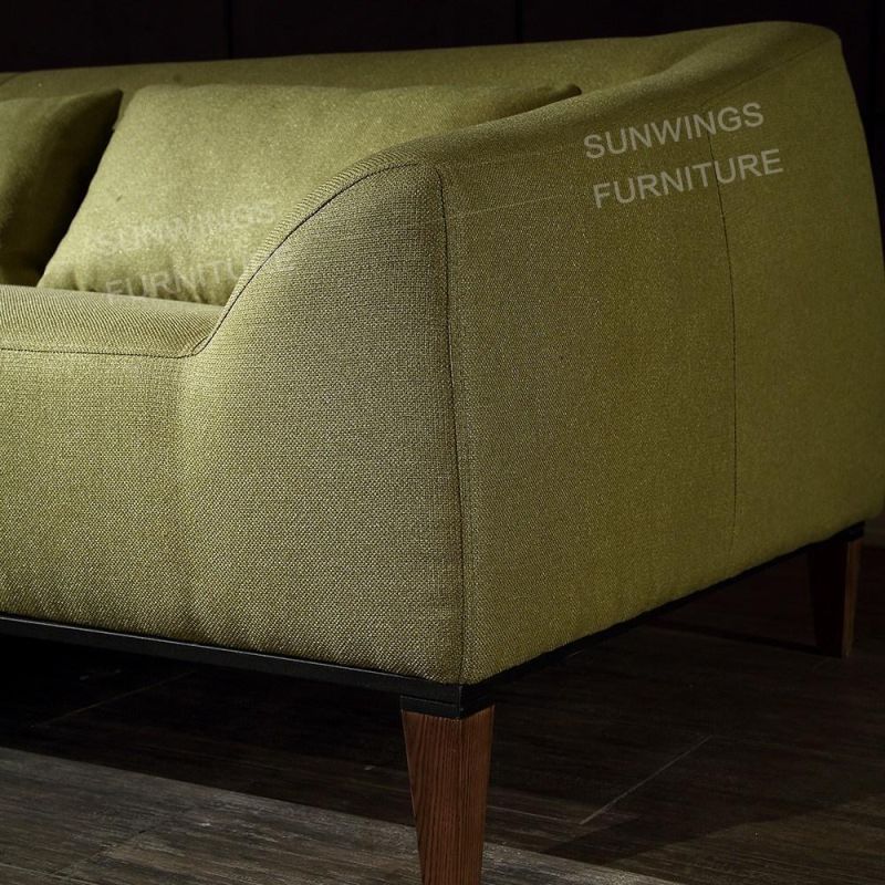 Living Room Modern Sofa Fabric / Leather Sofa