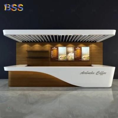 Marble Counter for Coffee Shop Restaurant U Shape Bar Counter