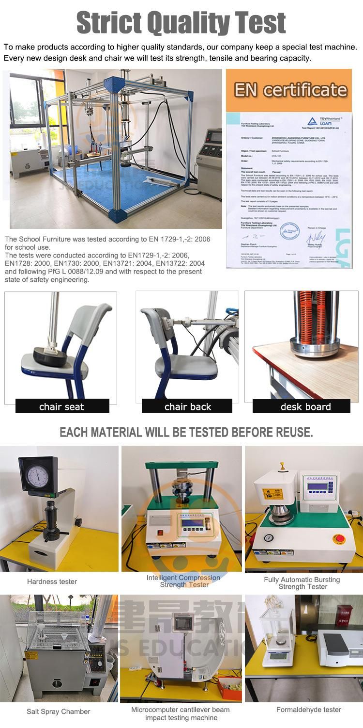 Used for 6-7 Years Old Child Study Desk and Chair