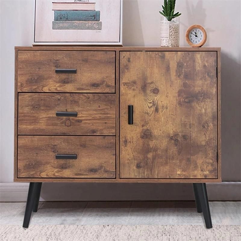 Console Table Home Furniture Wood Modern Living Room Cabinet