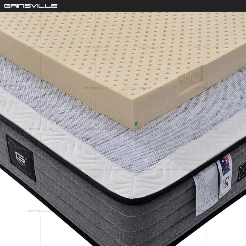 Best Price Luxury Royal Pillow Top Comfort Good Sleep Spring Natural Latex Mattress