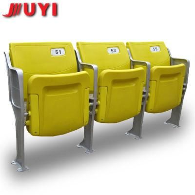 Blm-4151 Soccer Seat for Stadium Plastic Chairs Wholesale Armless Portable Folding Bleachers Seating