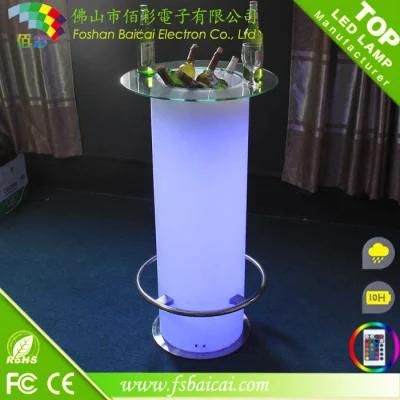 Modern Fashion Designrotational Molding LED Wedding Table